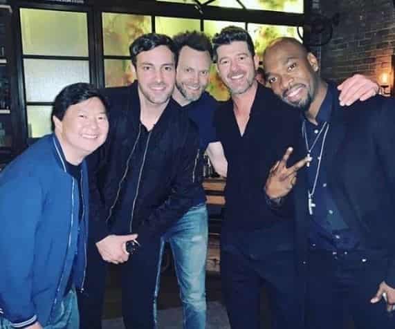 Ken Jeong with his friends